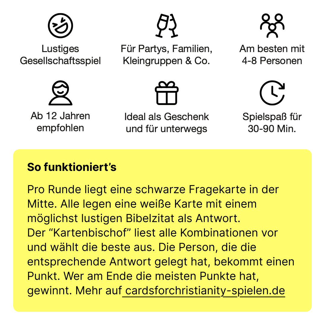 Cards For Christianity (für Händler) - Cards For Christianity