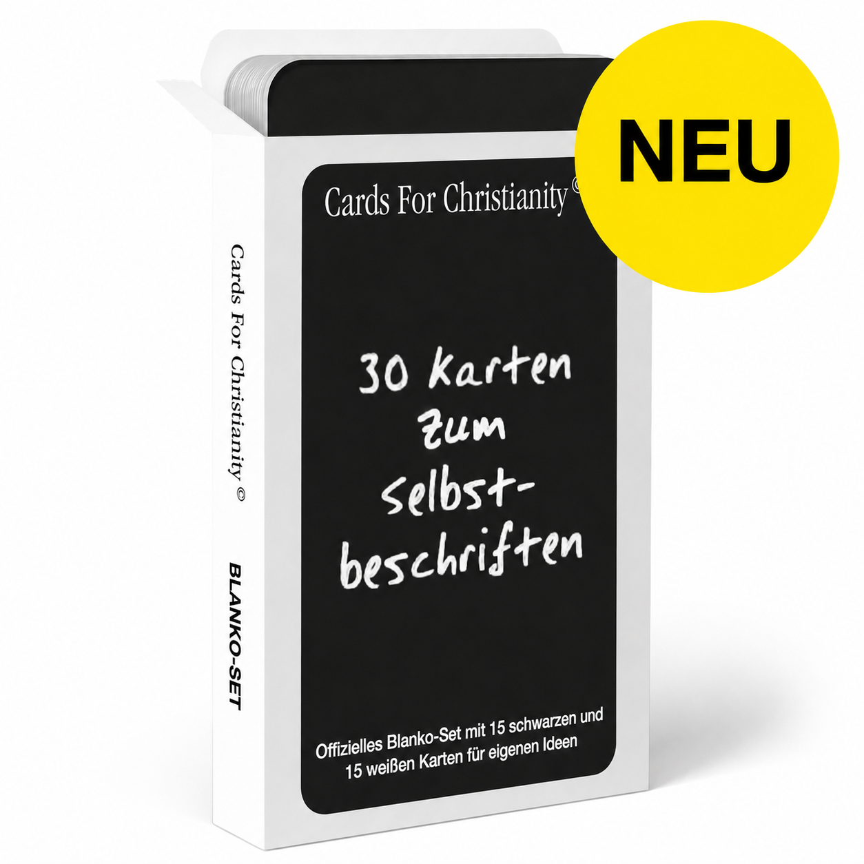 Cards For Christianity Themenpack BLANKO-SET | Erweiterung für das Hauptspiel mit 30 neuen Karten