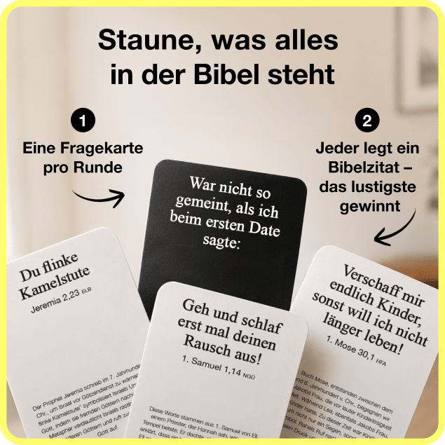 Cards For Christianity STARTER-BUNDLE mit Hauptspiel und 3 Themenpacks - Cards For Christianity