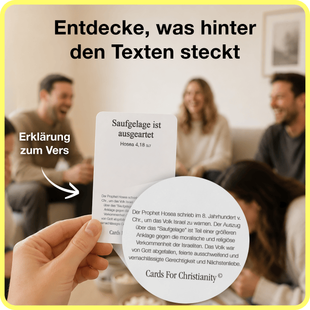 Cards For Christianity STARTER-BUNDLE mit Hauptspiel und 3 Themenpacks - Cards For Christianity