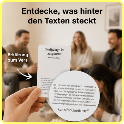 Cards For Christianity STARTER-BUNDLE mit Hauptspiel und 3 Themenpacks - Cards For Christianity