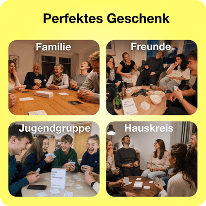 Cards For Christianity STARTER-BUNDLE mit Hauptspiel und 3 Themenpacks - Cards For Christianity