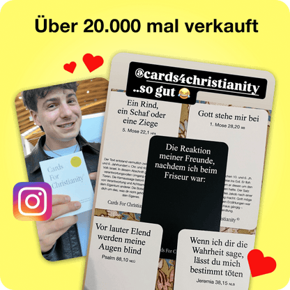 Cards For Christianity STARTER-BUNDLE mit Hauptspiel und 3 Themenpacks - Cards For Christianity