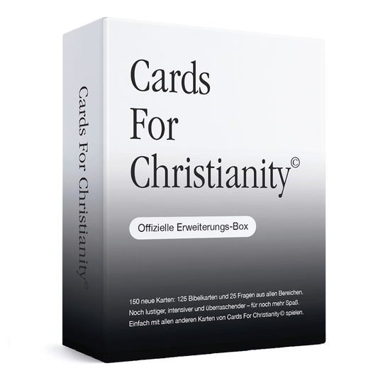 Cards For Christianity große Erweiterungs-Box mit 150 neuen Karten