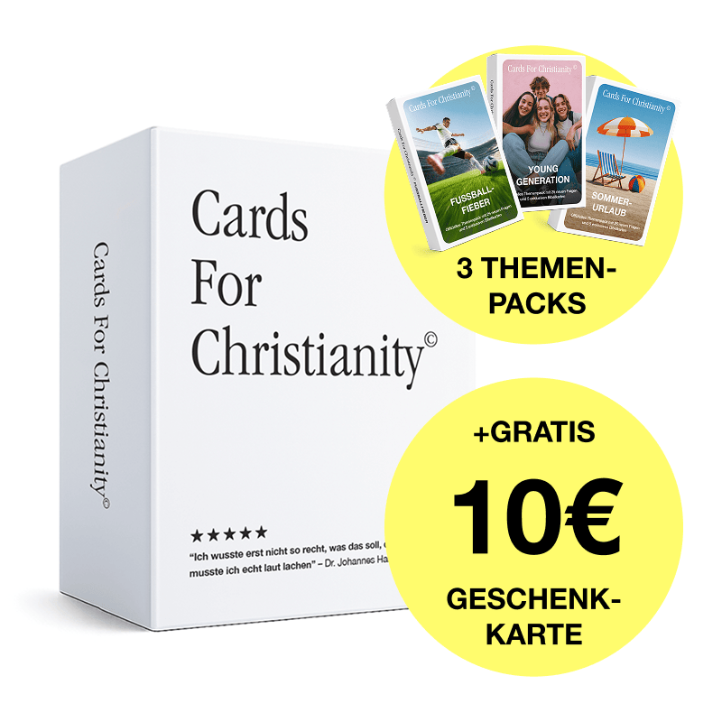 Cards For Christianity Starter-Bundle mit 3 Themenpacks und 10 Euro Geschenkkarte