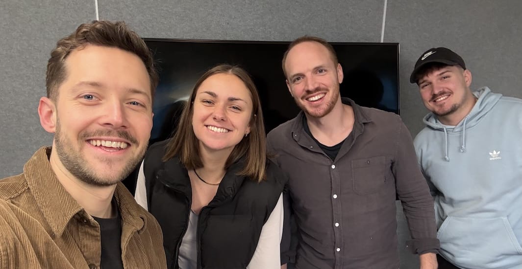 Das Team von Cards For Christianity in der Anfangszeit