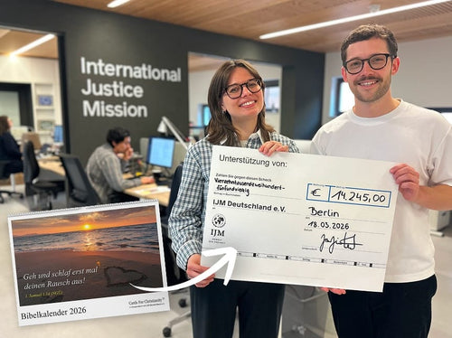IJM Spendenübergabe